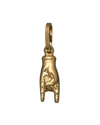 14CT Y/G CORNI CHARM 14mm