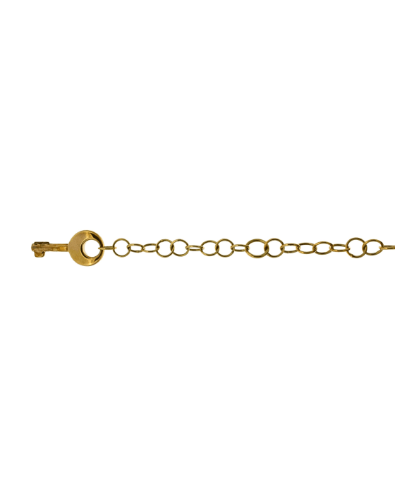 18CT Y/G KEY NKLT COLLIER