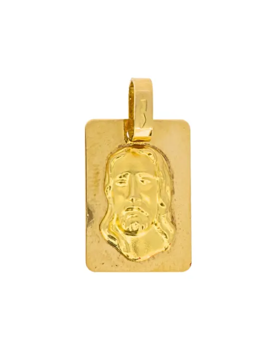 18CT Y/G JESUS MEDAL 505