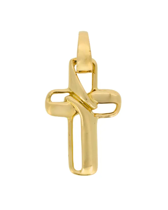 18CT Y/G CROSS 502