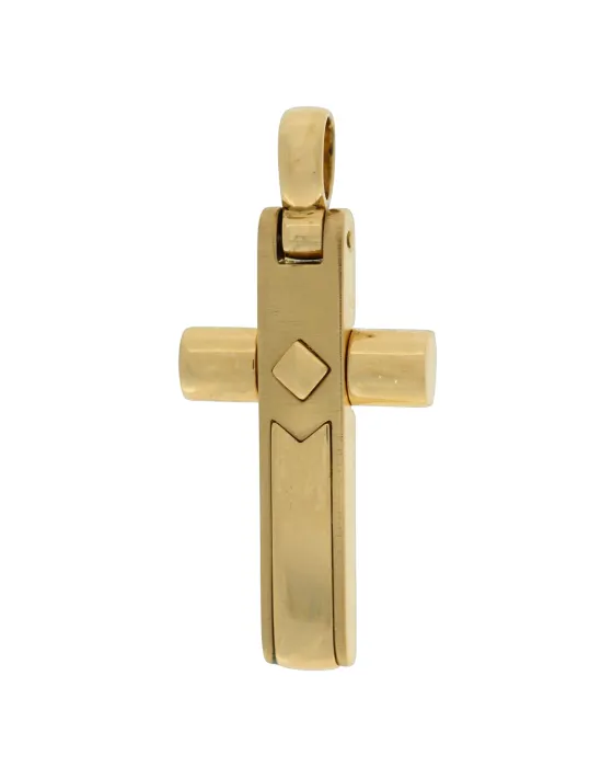 18CT Y/G CROSS 504