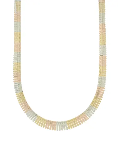 18CT 3/T F.GRAD COLLIER 43cm