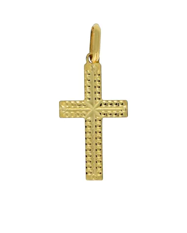 18CT Y/G CROSS 509