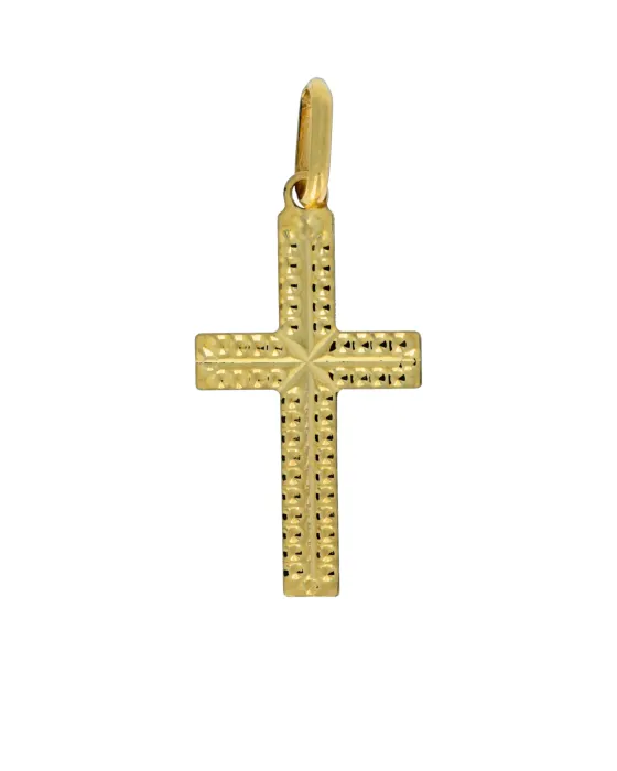 18CT Y/G CROSS 509