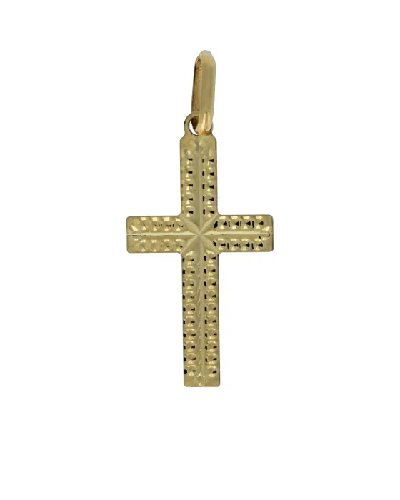 18CT Y/G CROSS 509