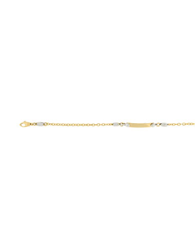 18CT T/T OVAL TRACE ID 14-16cm