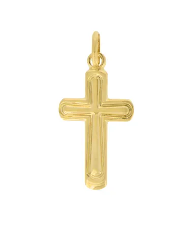 18CT Y/G CROSS 514
