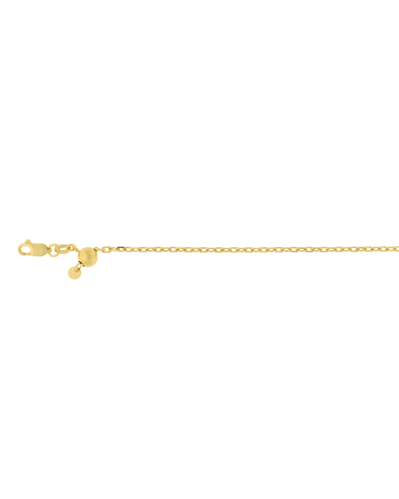 9CT Y/G EXT GREEK 2.10mm/52cm