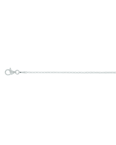 SILVER TRACE 1.65mm/45cm