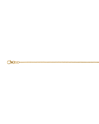 14CT Y/G TRACE 1.50mm/42cm