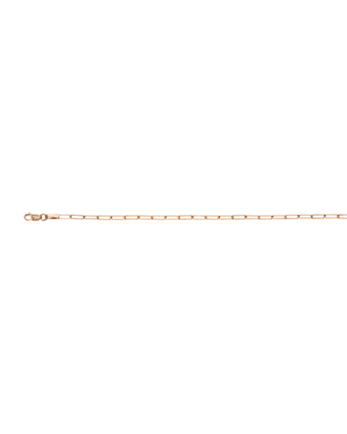 18CT Y/G PAPERLINK 2.10mm/42cm