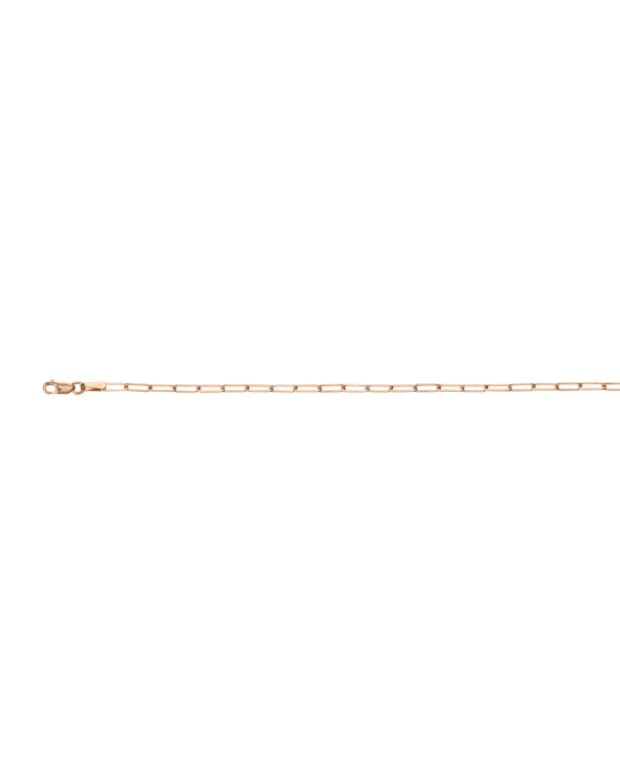 9CT Y/G PAPERLINK 2.10mm/42cm