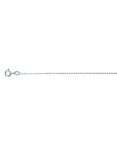 9CT W/G BELCHER 1.00mm/42cm