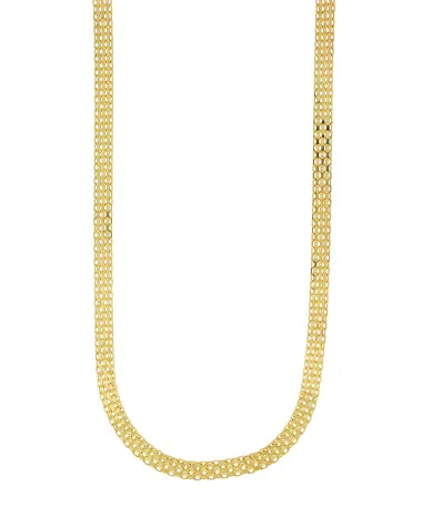 18CT Y/G BISMARK 6.00mm/50cm