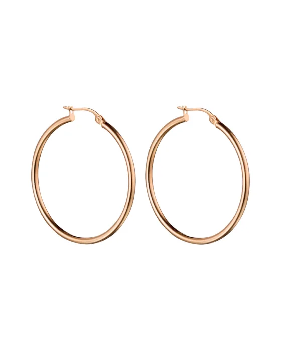 18CT R/G HOOPS 2mm/20mm
